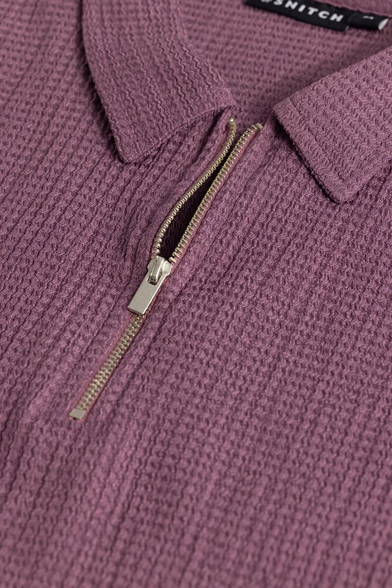 SNITCH Pinnacle Purple Polo T-Shirt
